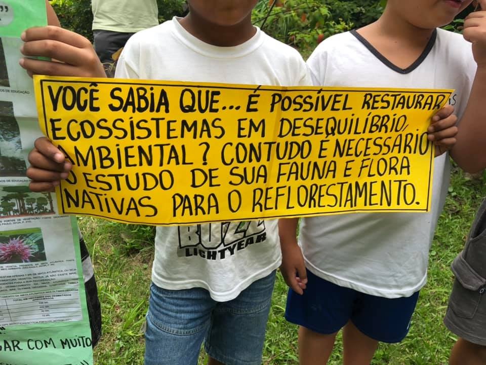 Escolas estaduais de Guarujá são contempladas com plantio de mudas