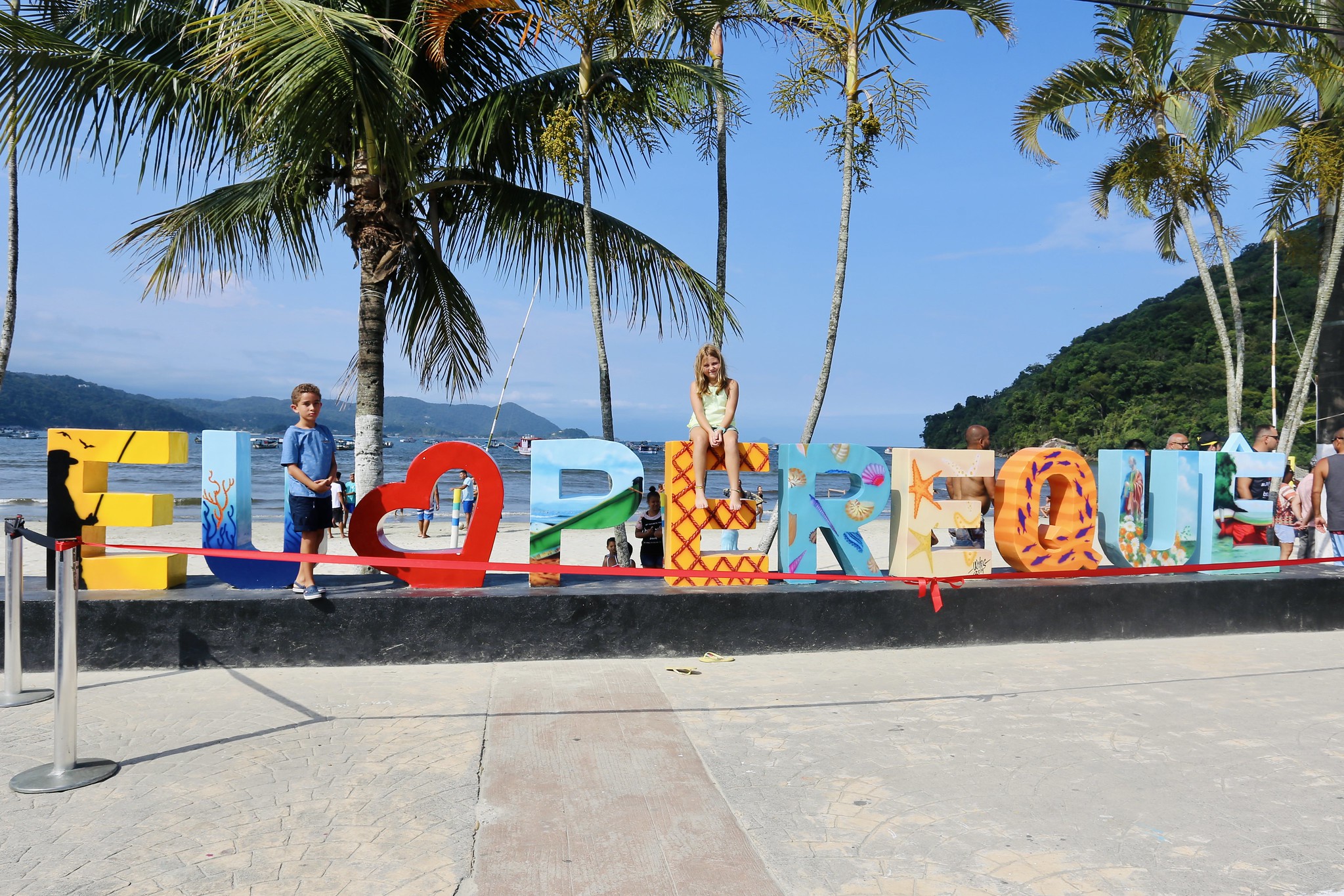 Guarujá ganha mais um letreiro declarando amor pela Cidade