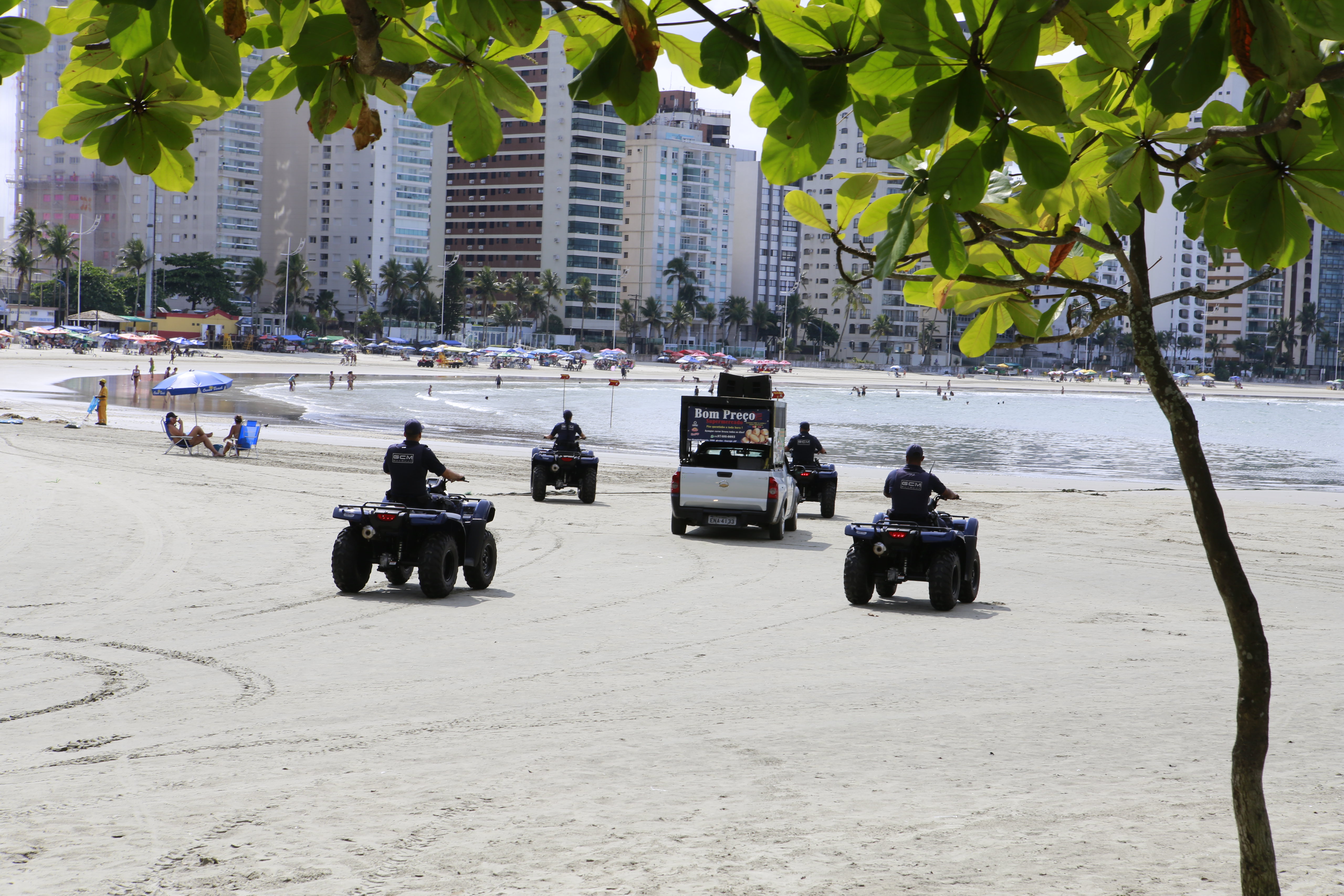 Guarujá monta operação para restringir o acesso às praias nos dias 31 e 1º de janeiro