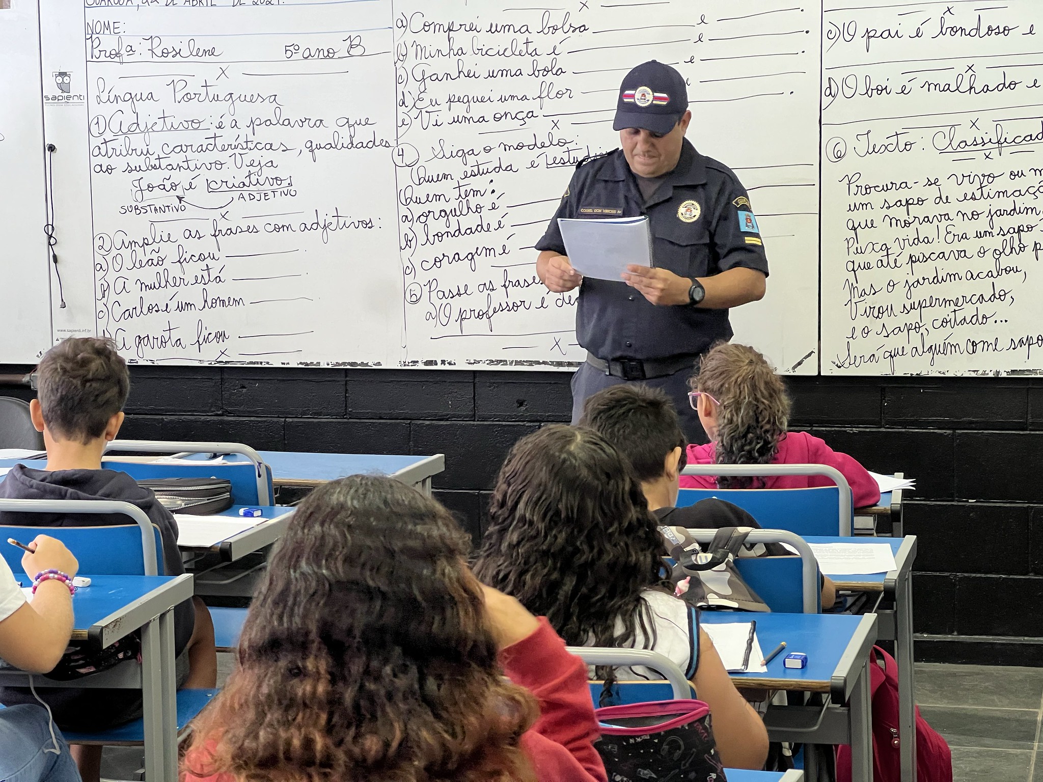 GCM de Guarujá forma estudantes em prevenção ao bullying, drogas e violência