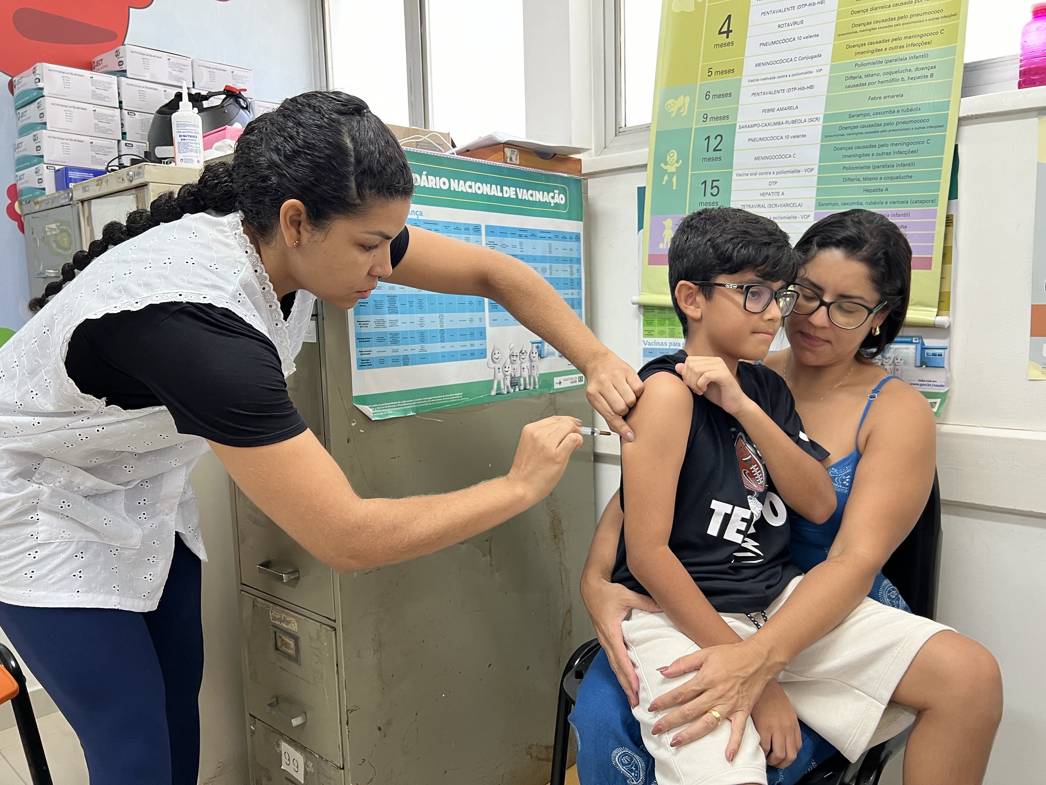 Guarujá aplica 442 doses em crianças e adolescentes de 10 a 14 anos