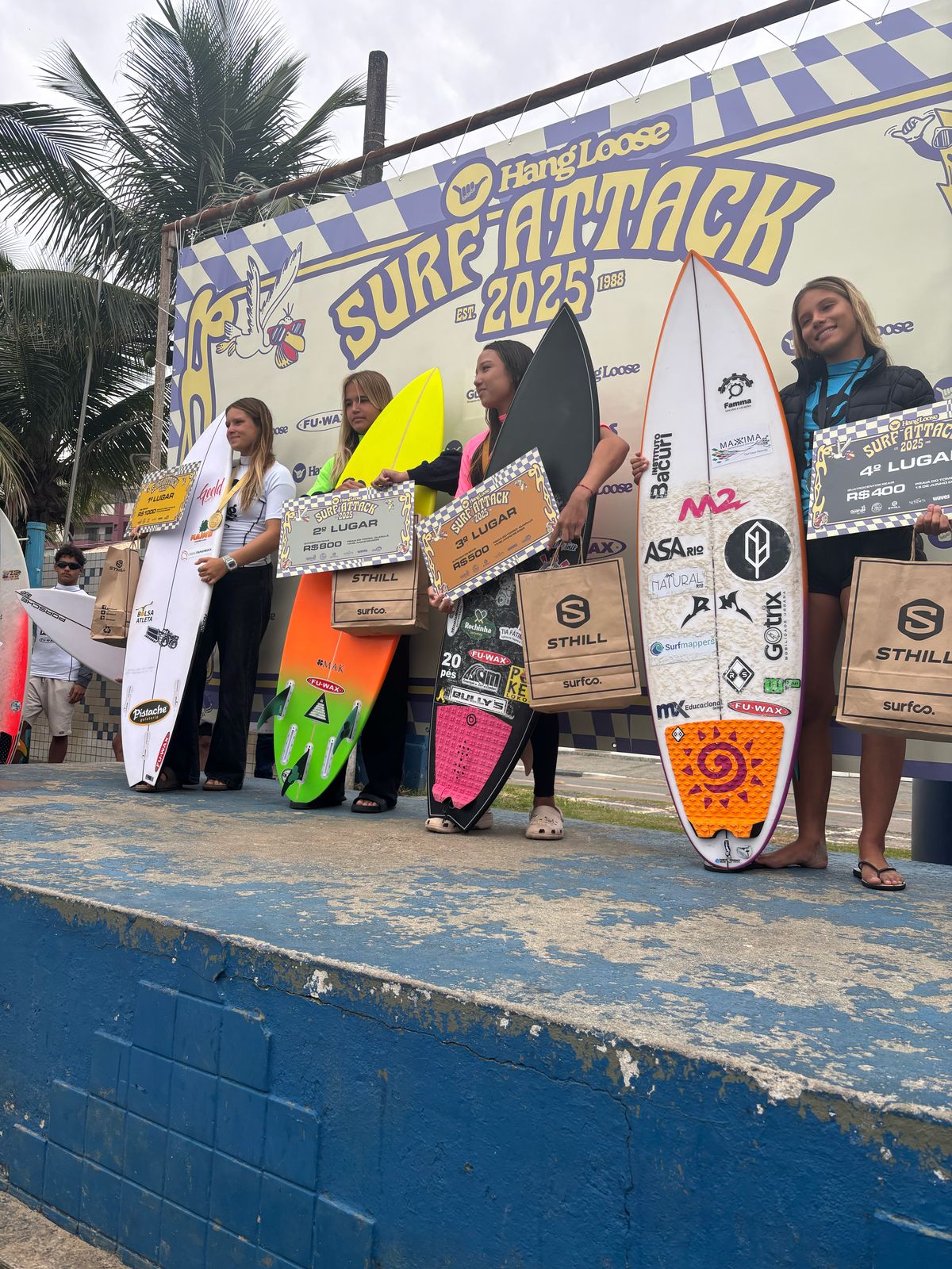 Guarujá vence duas categorias e sai líder da 1ª etapa do Hang Loose Surf Attack