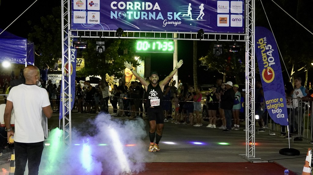 Guarujá sediará 3ª Corrida Noturna de 5 km com 2.650 atletas inscritos