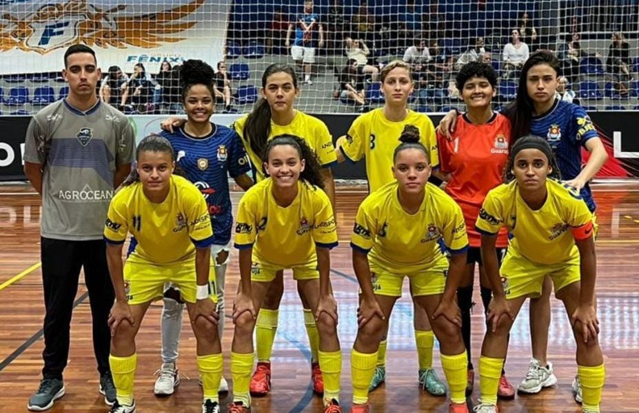 Guarujá é campeã da Liga Paulista de Futsal feminino