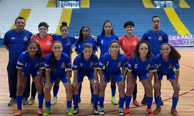 Guarujá é campeã da Liga Paulista de Futsal feminino